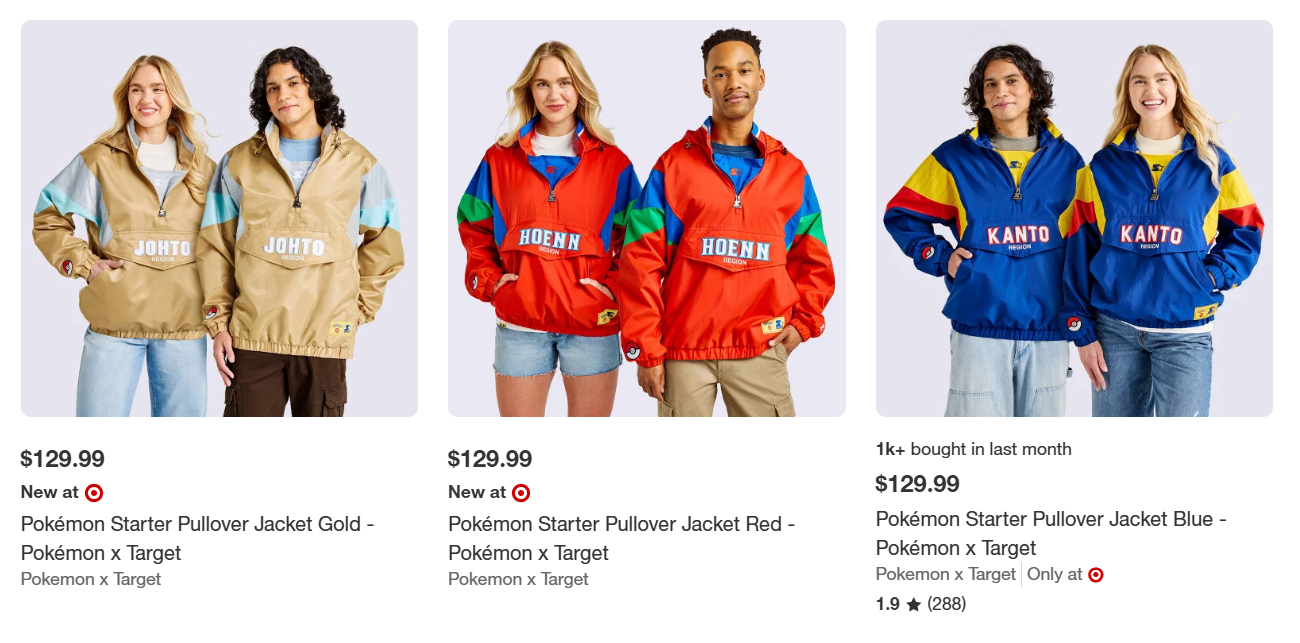 Pokémon New Starter Jacket Deal at Target: Save Big