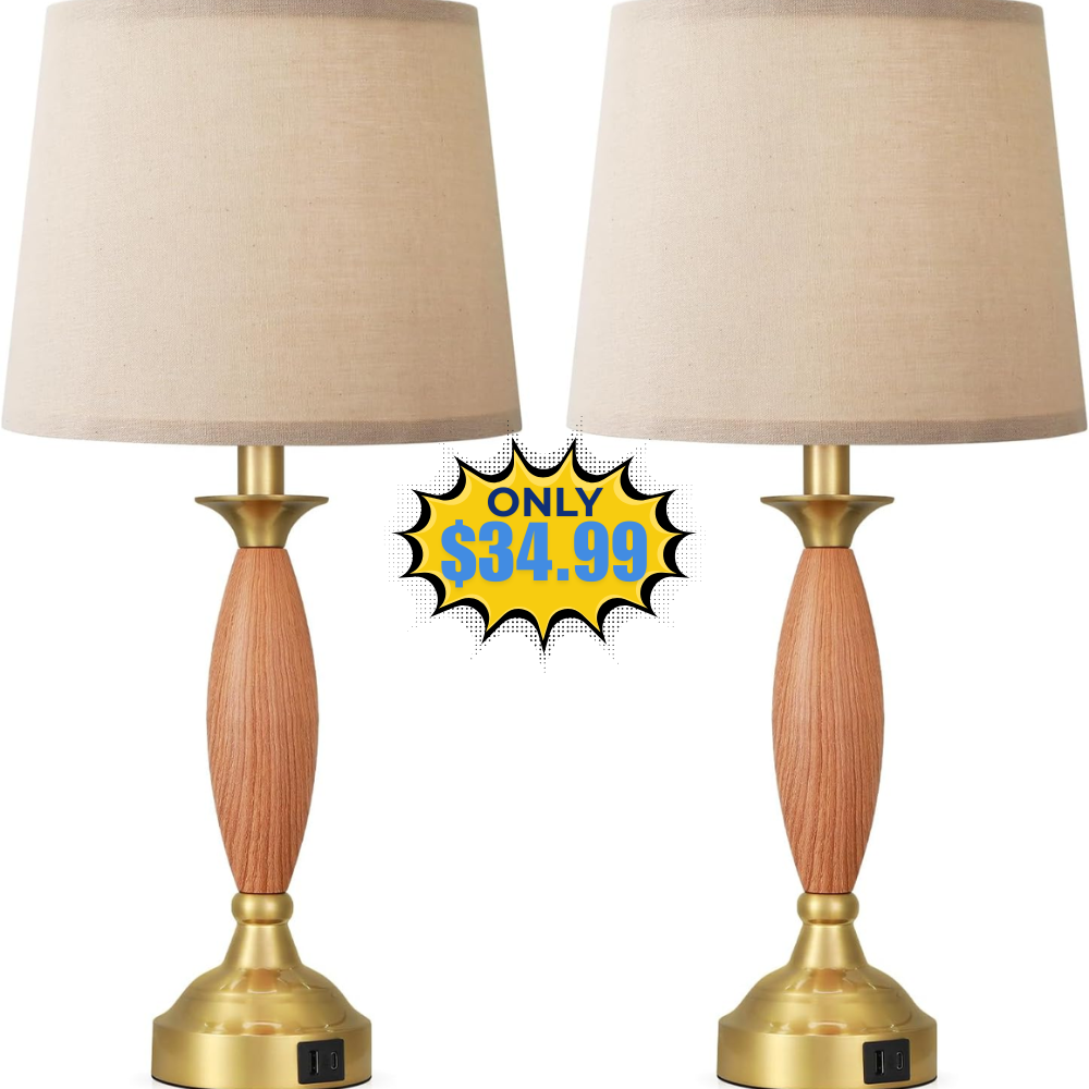 Seealle Touch Lamps Set of 2 Deal: Use Promo Code 3TFCAD8M