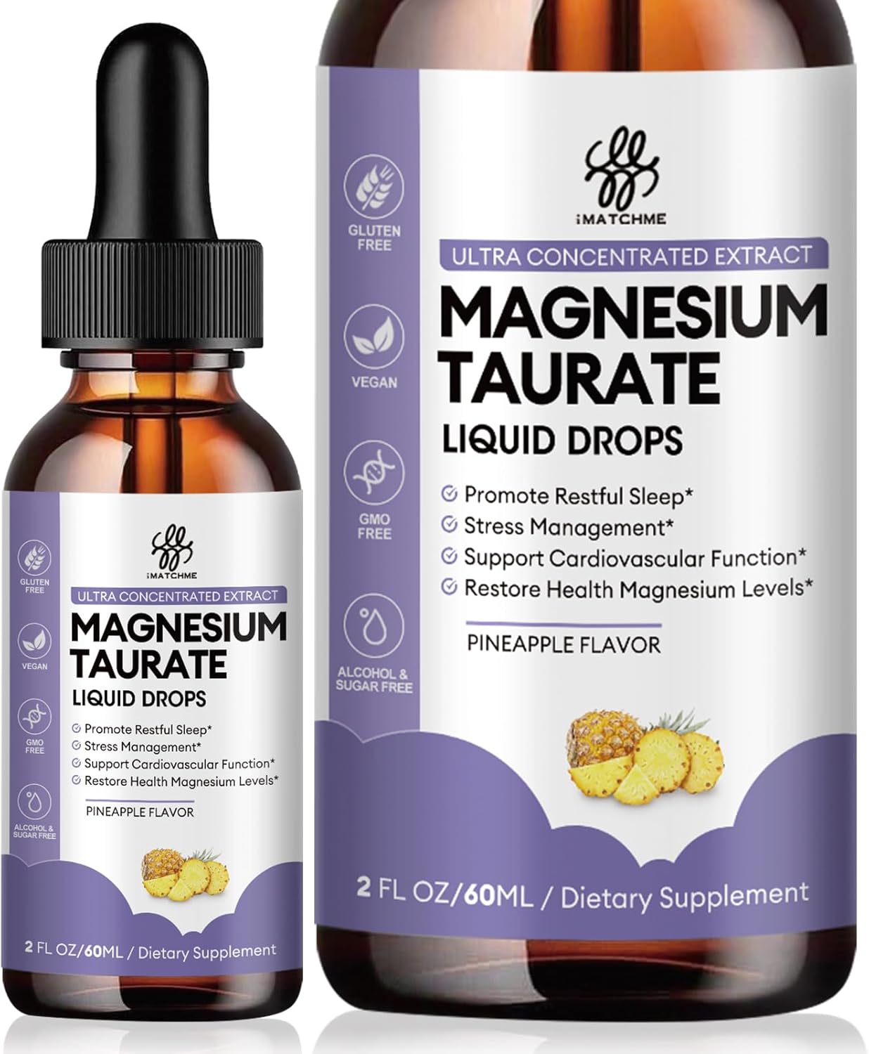 Magnesium Taurate Liquid Drop for Muscle Function, Nerve and deal at Amazon