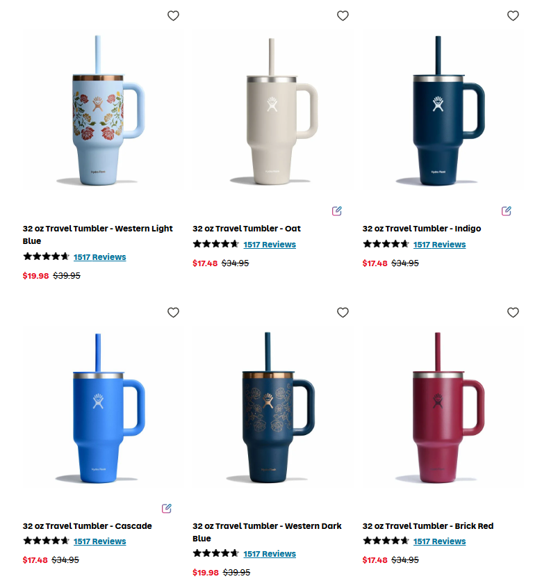 Hydro Flask Summer Sale: Up to 50% Off from $17.48