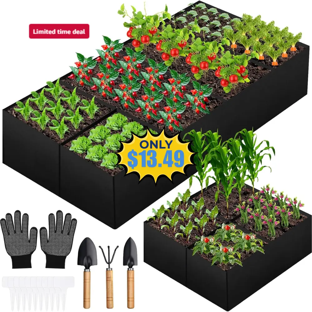 Fabric Raised Garden Bed Deal: Save 50%