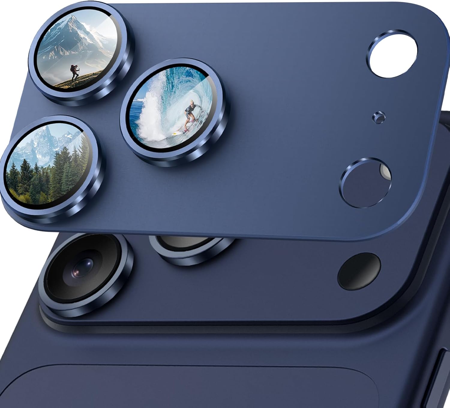Ratcase Camera Lens Protector for iPhone 17 Pro on Amazon - AR anti-reflective tempered glass with p