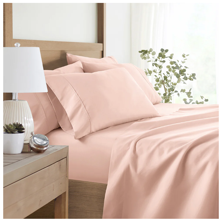 6-Piece Essential Sheet Set Deal at Linens: Save 78%