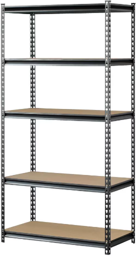 Tier Muscle Rack Steel Shelving at Walmart, heavy-duty metal storage shelves