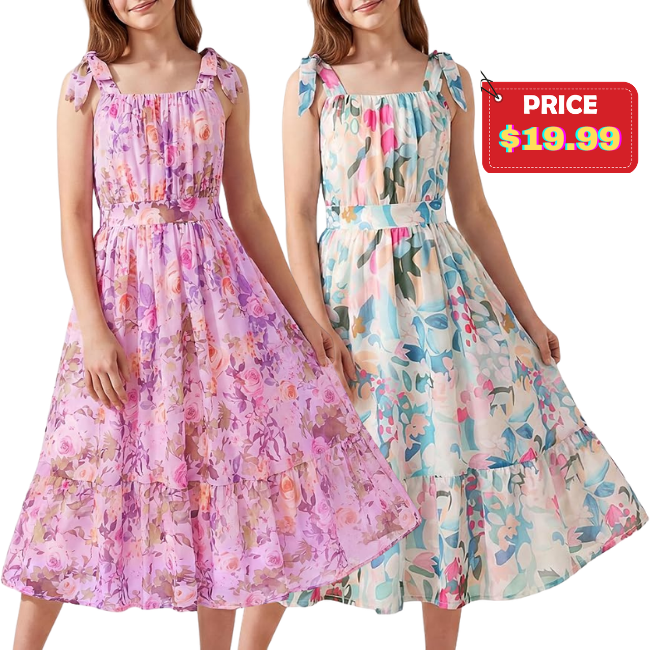 Floral Chiffon Dress Sale: Save 39%