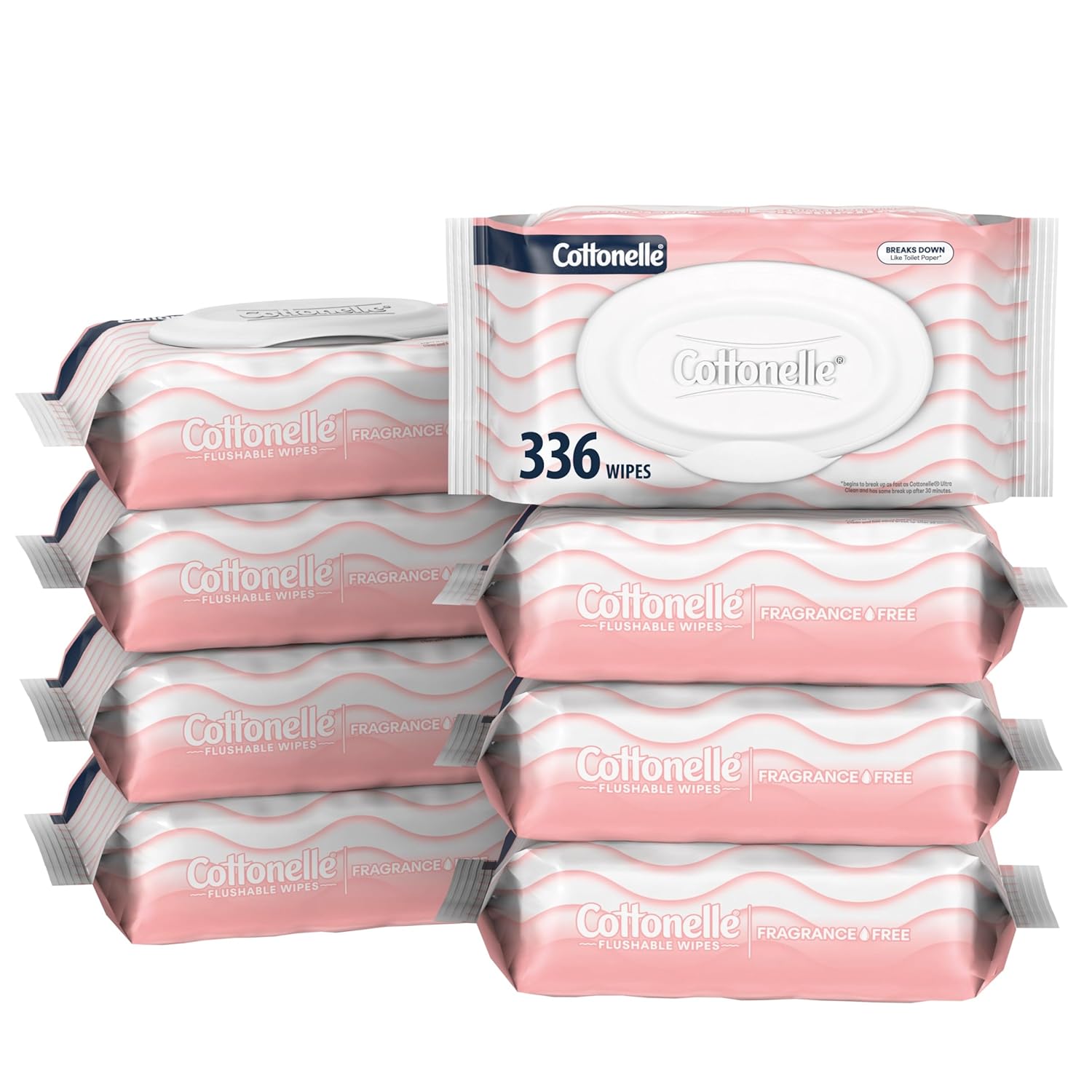 Cottonelle Flushable Wipes 336-Count Only $11.29 (Reg. $15.79) at