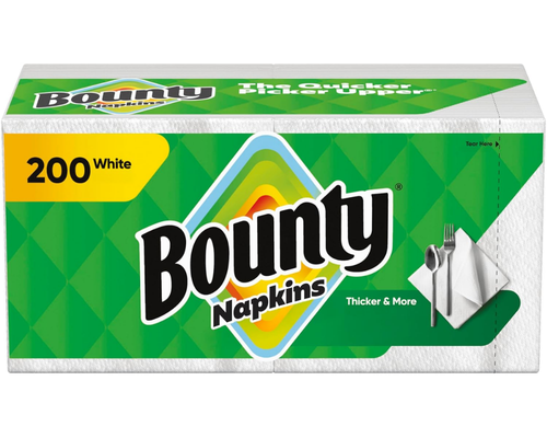 Bounty 200-Count Paper Napkins Deal