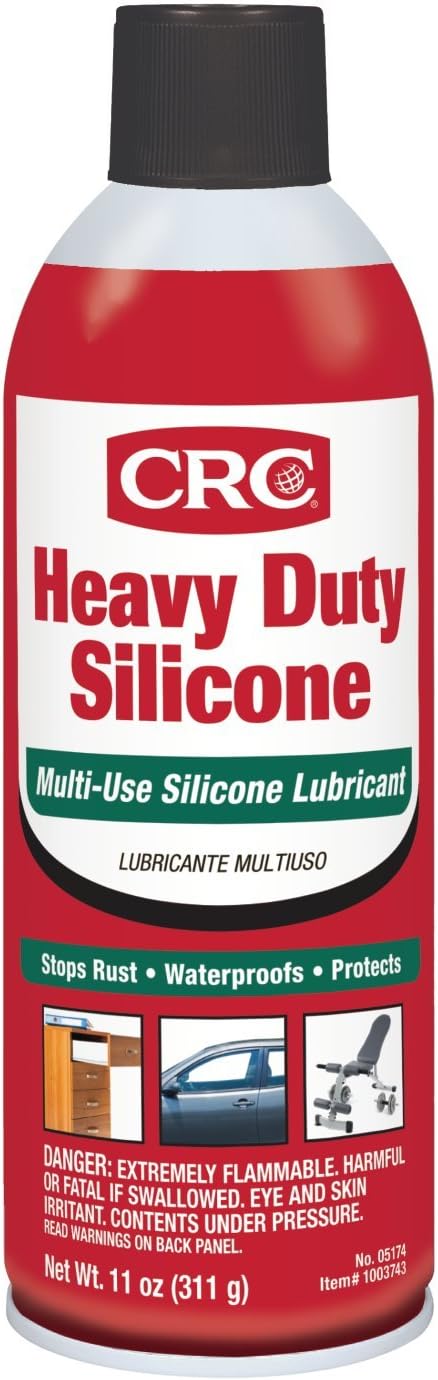 CRC Heavy Duty Silicone Lubricant on Amazon sale page