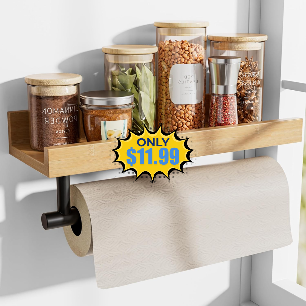 LAMU Paper Towel Holder Wall Mount Deal: Save with Promo Code
