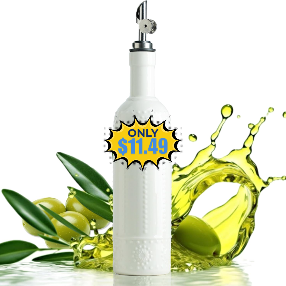 Olive Oil Dispenser Bottle with Spout Deal