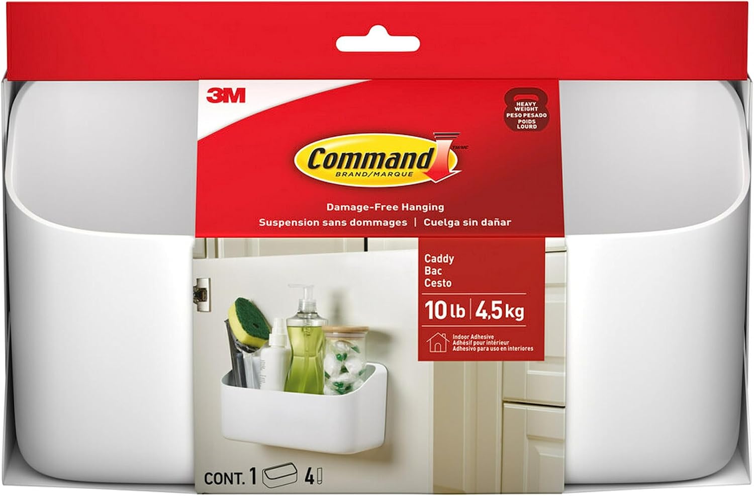 Large Command Caddy storage organizer on Amazon priced at $10 with free shipping