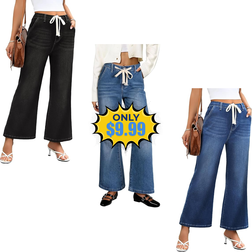 HDLTE Wide Leg Jeans Deal: Save 49%
