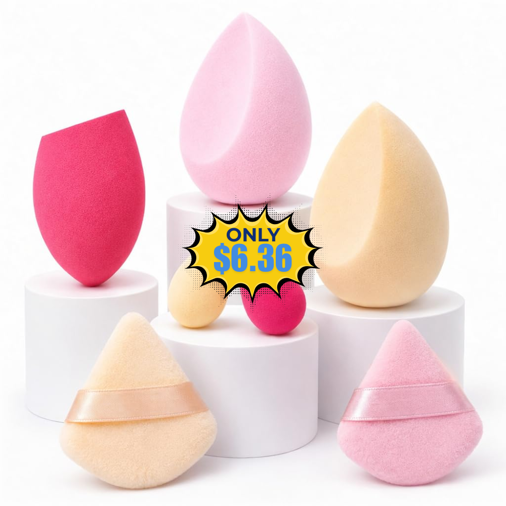 OO-MY Ultra Soft Makeup Sponge Set Deal