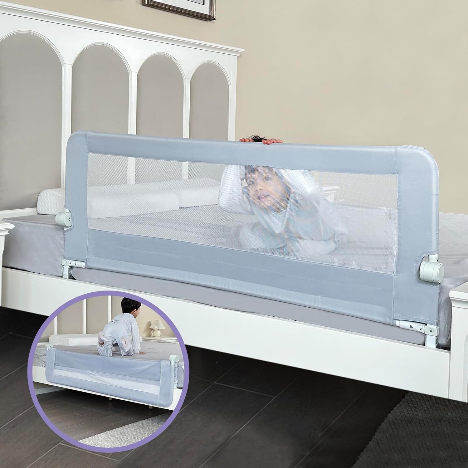 Grelife Foldable Bed Rail Only $32.96 (Reg. $36.53) at Amazon