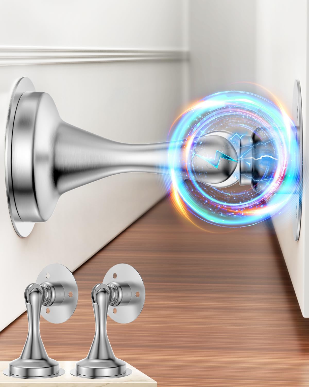 Magnetic Door Stoppers 2-Pack Only $9.48 (Reg. $11.99) at Amazon