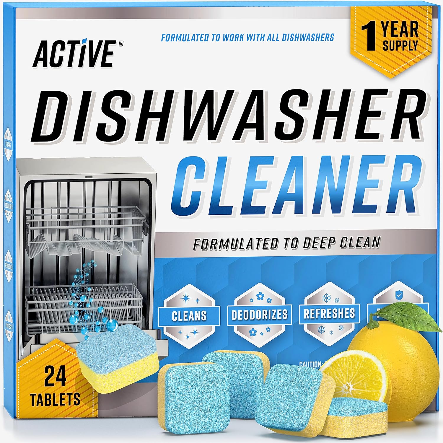 Active Dishwasher Cleaner 1-Year Supply Only $16.95 (Reg. $20) at