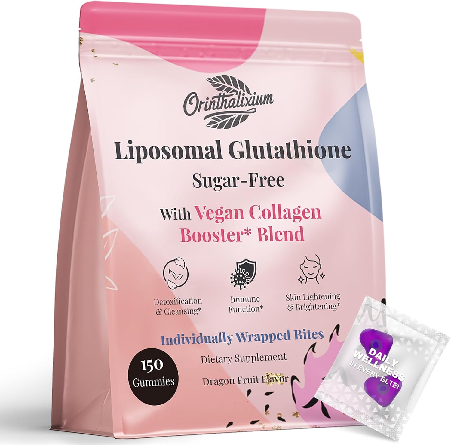 Orinthalixium Glutathione Gummies 1000MG Just $39.99 at Amazon