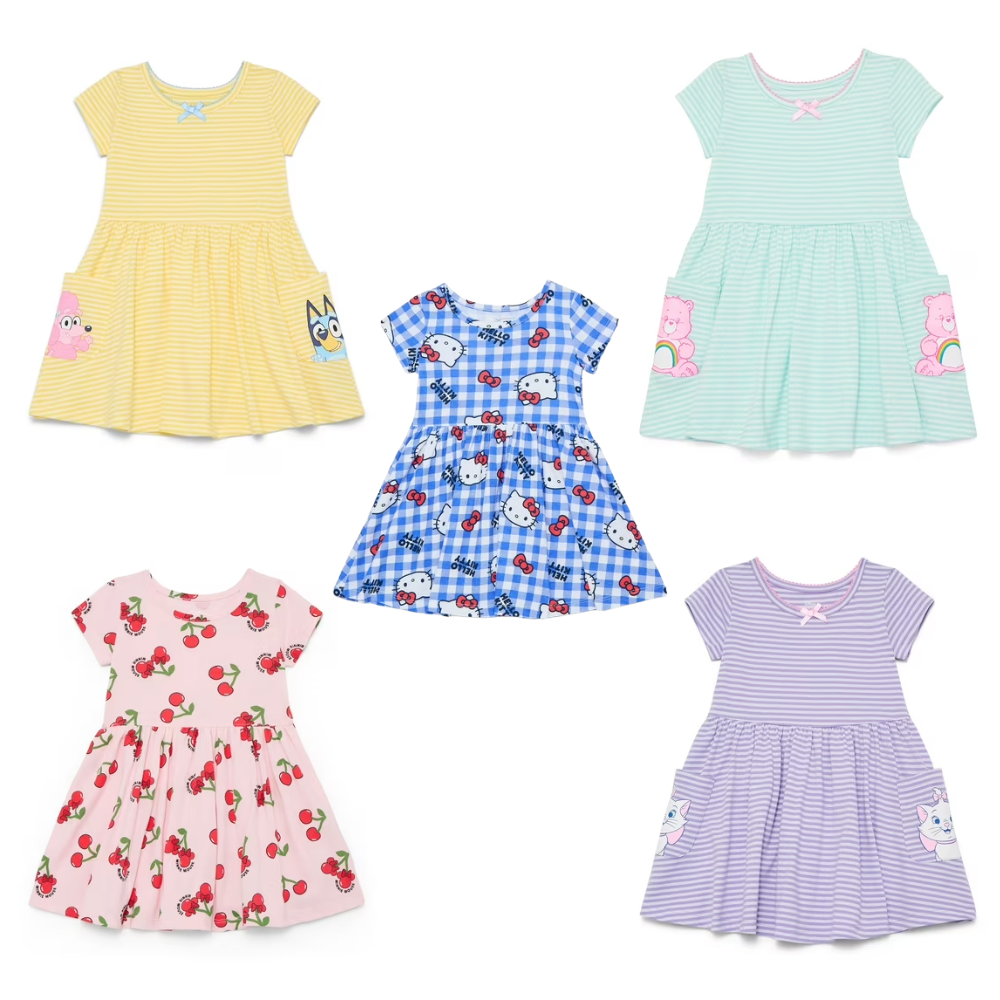 Toddler Girl Short Sleeve Dress Deal: Save $2.98 at Walmart