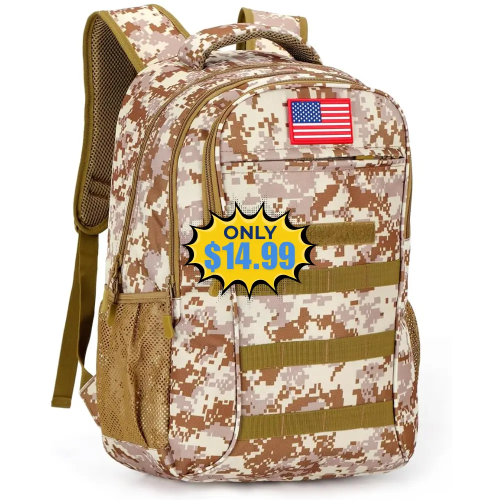 4land Camo Backpack Deal: Save 19%