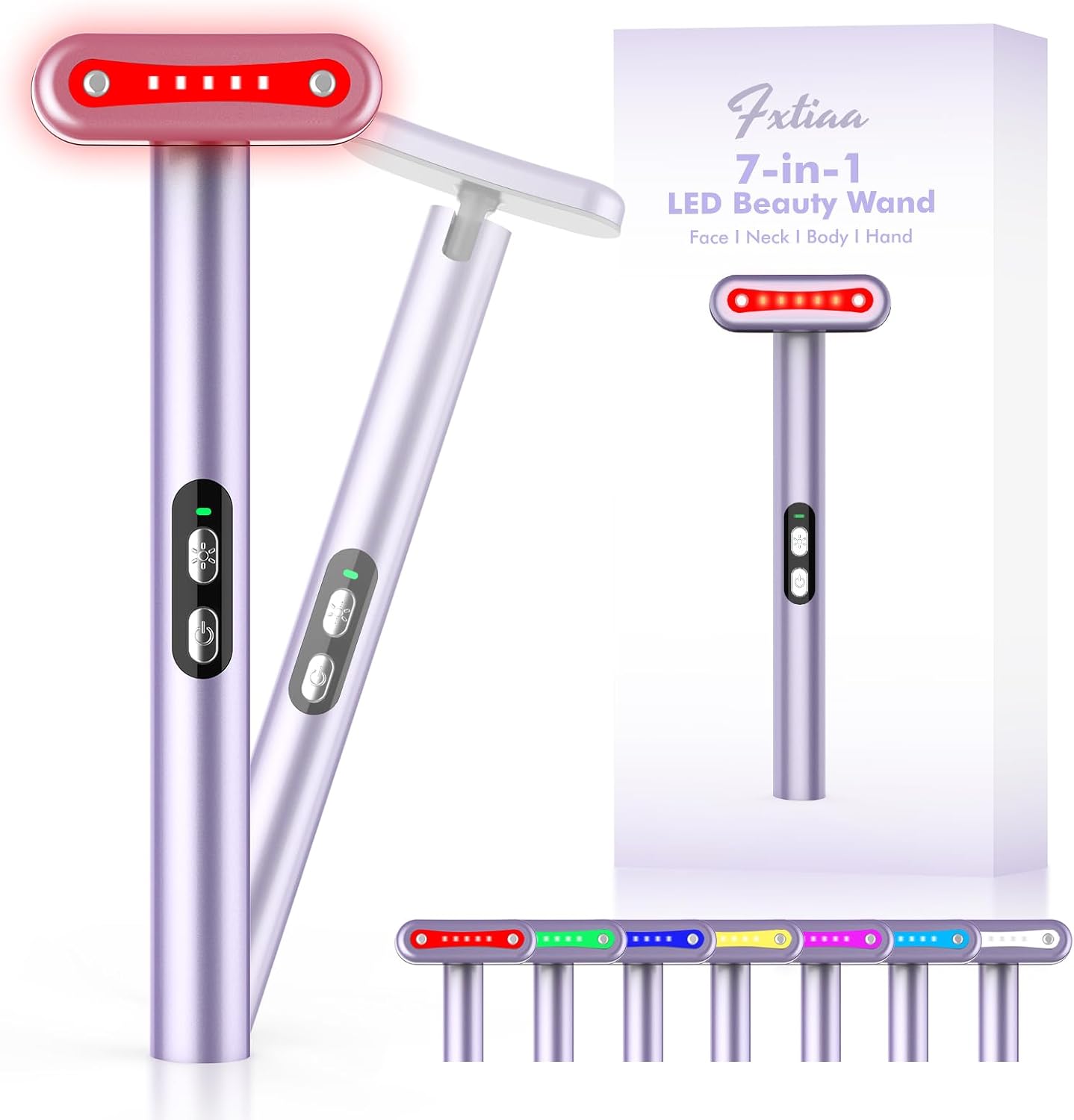 Light-Therapy-Wand, Red Light Therapy for Face and Neck Faci deal at Amazon