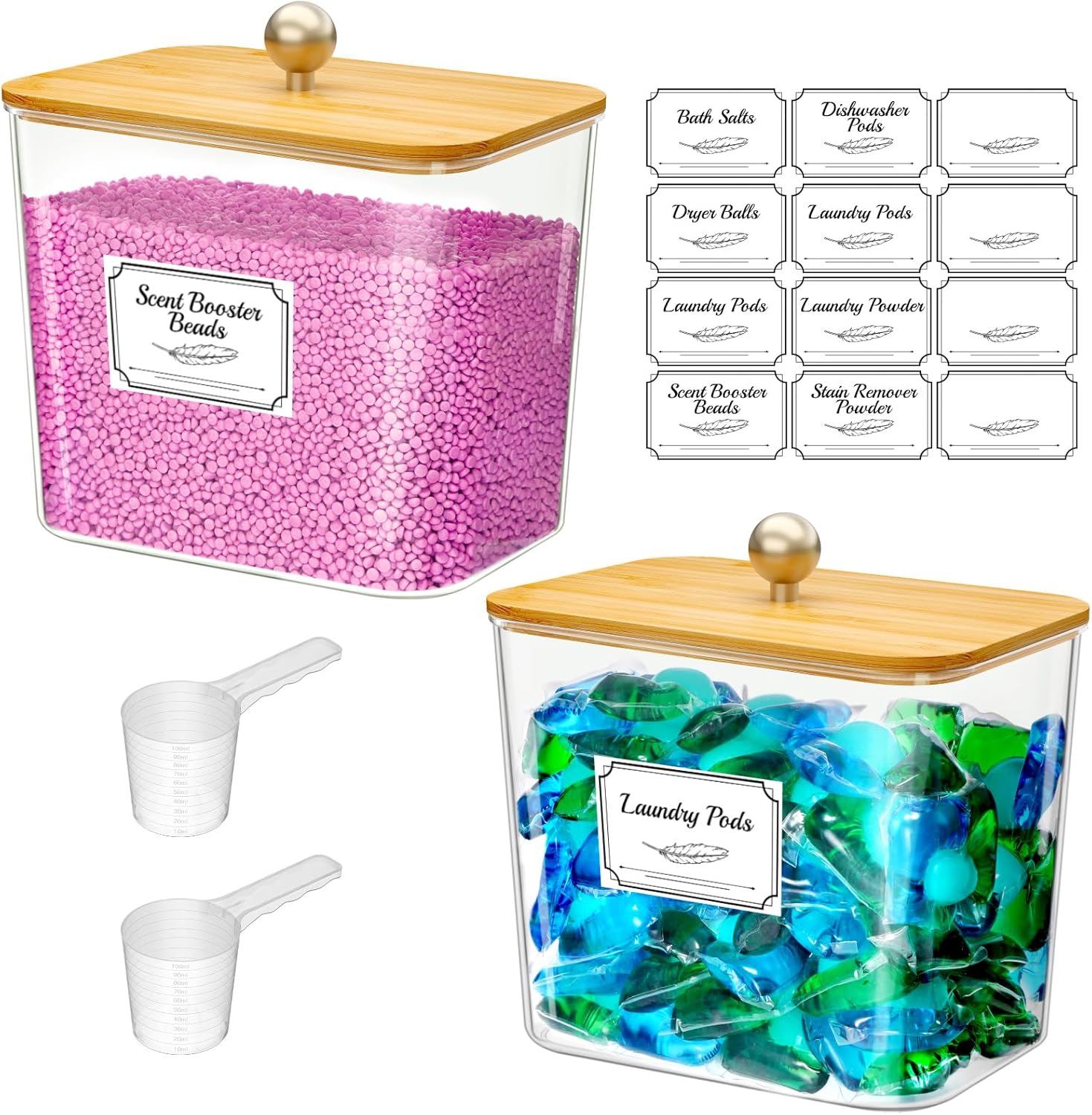 Laundry Storage Containers 2-Pack Only $13.99 (Reg. $19.99) at Amazon