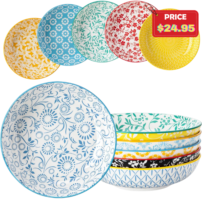 Pasta Bowls Set Deal: Save 36%