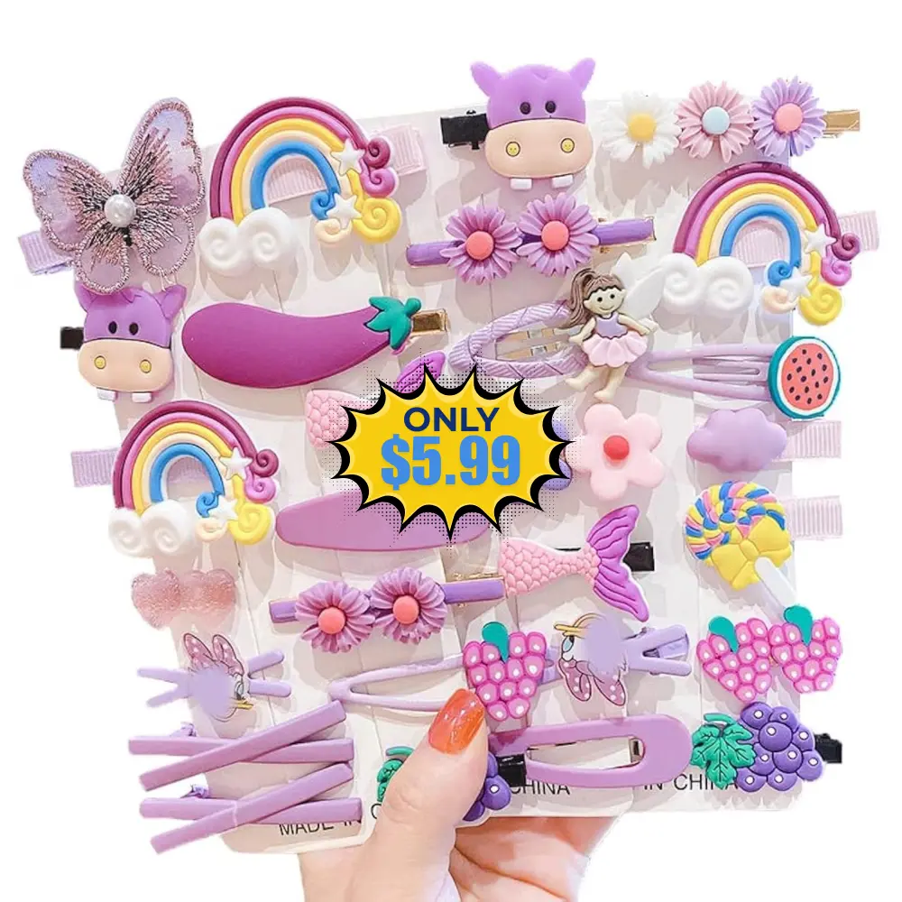 28 PCS Cute Hair Clips Deal: Save at Store