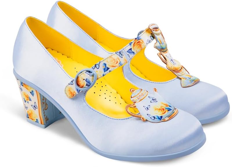 Hot Chocolate Design Chocolaticas Mid Heels Tea Party Women' deal at Amazon