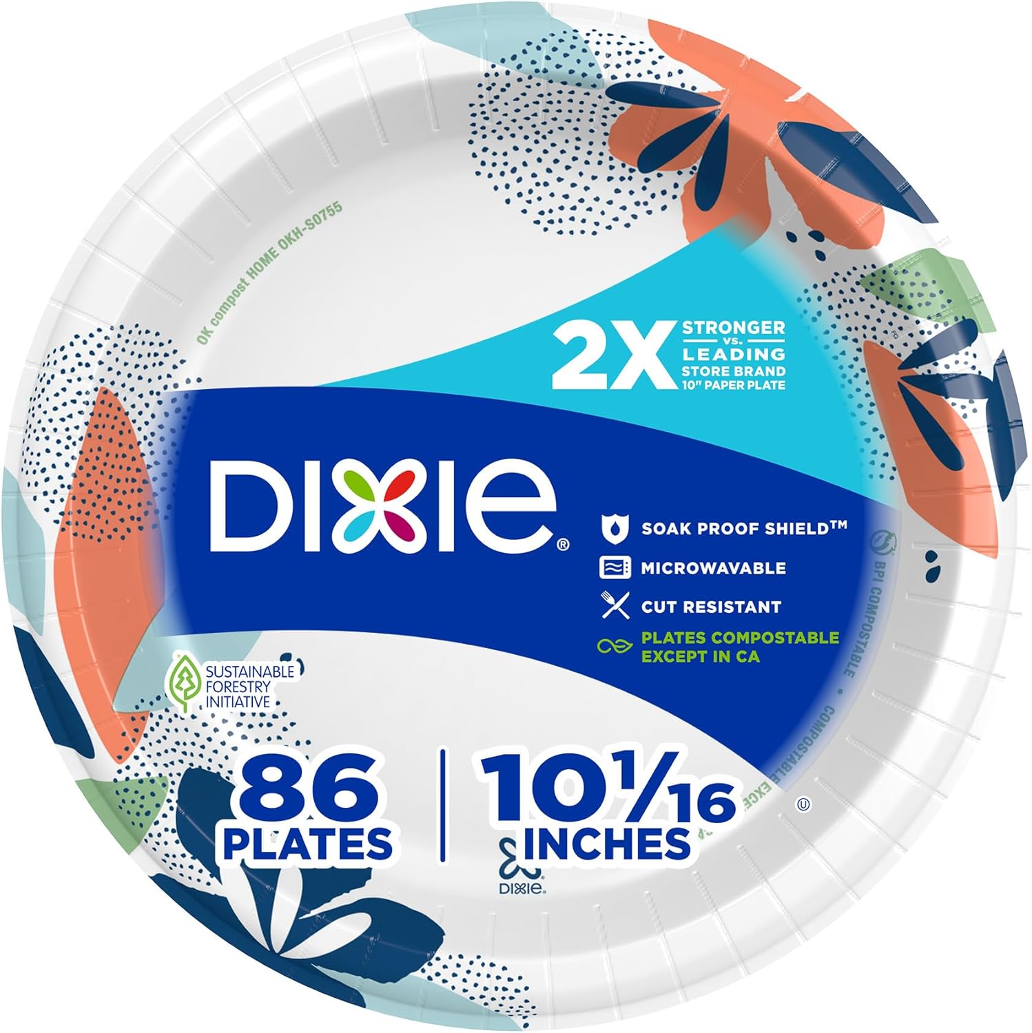 Dixie Paper Plates 86-Count Only Only $5.99 (Reg. $10.76) at Amazon
