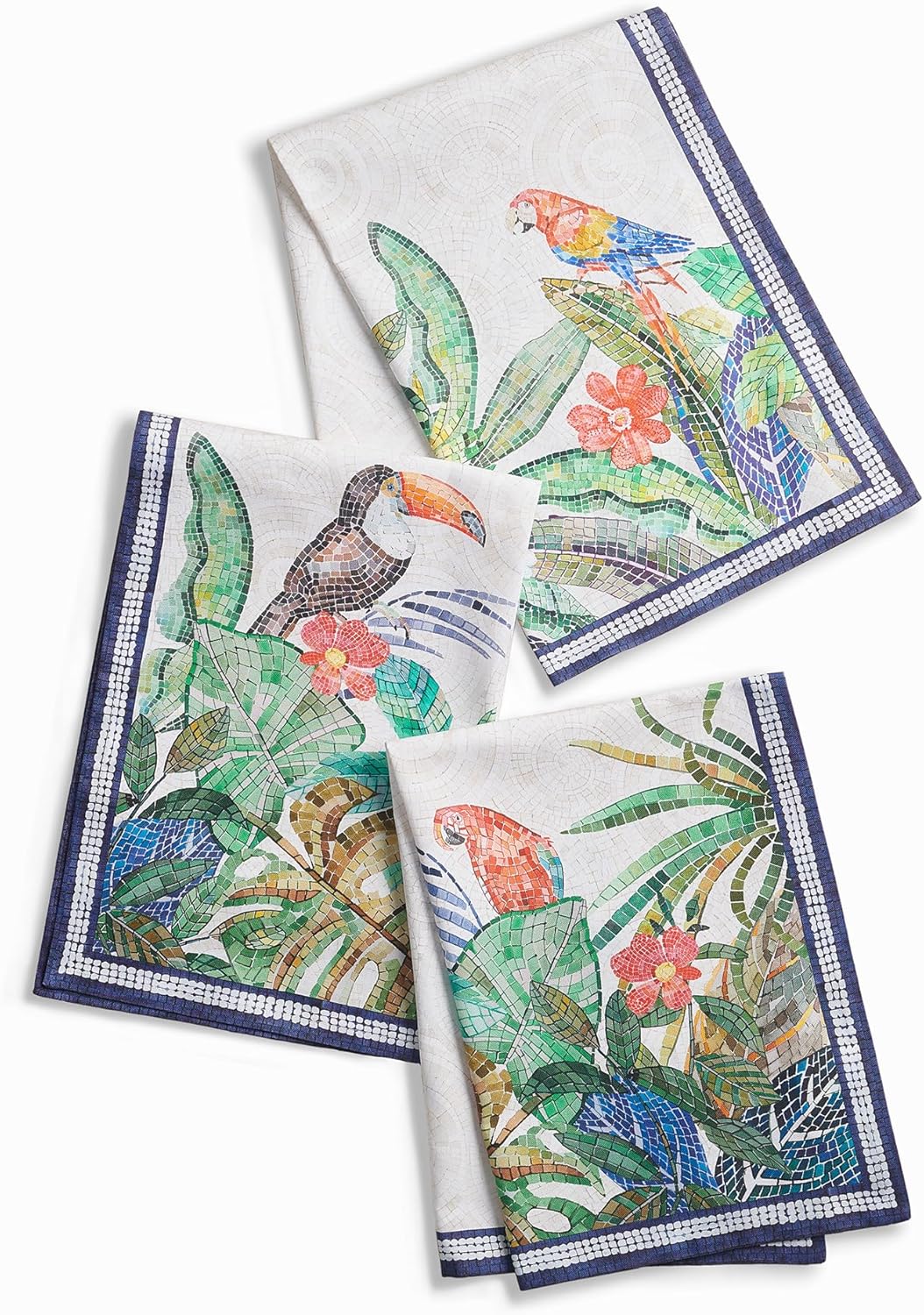 Maison d' Hermine 100% Combed Cotton Kitchen Towel Set of 3 on Amazon