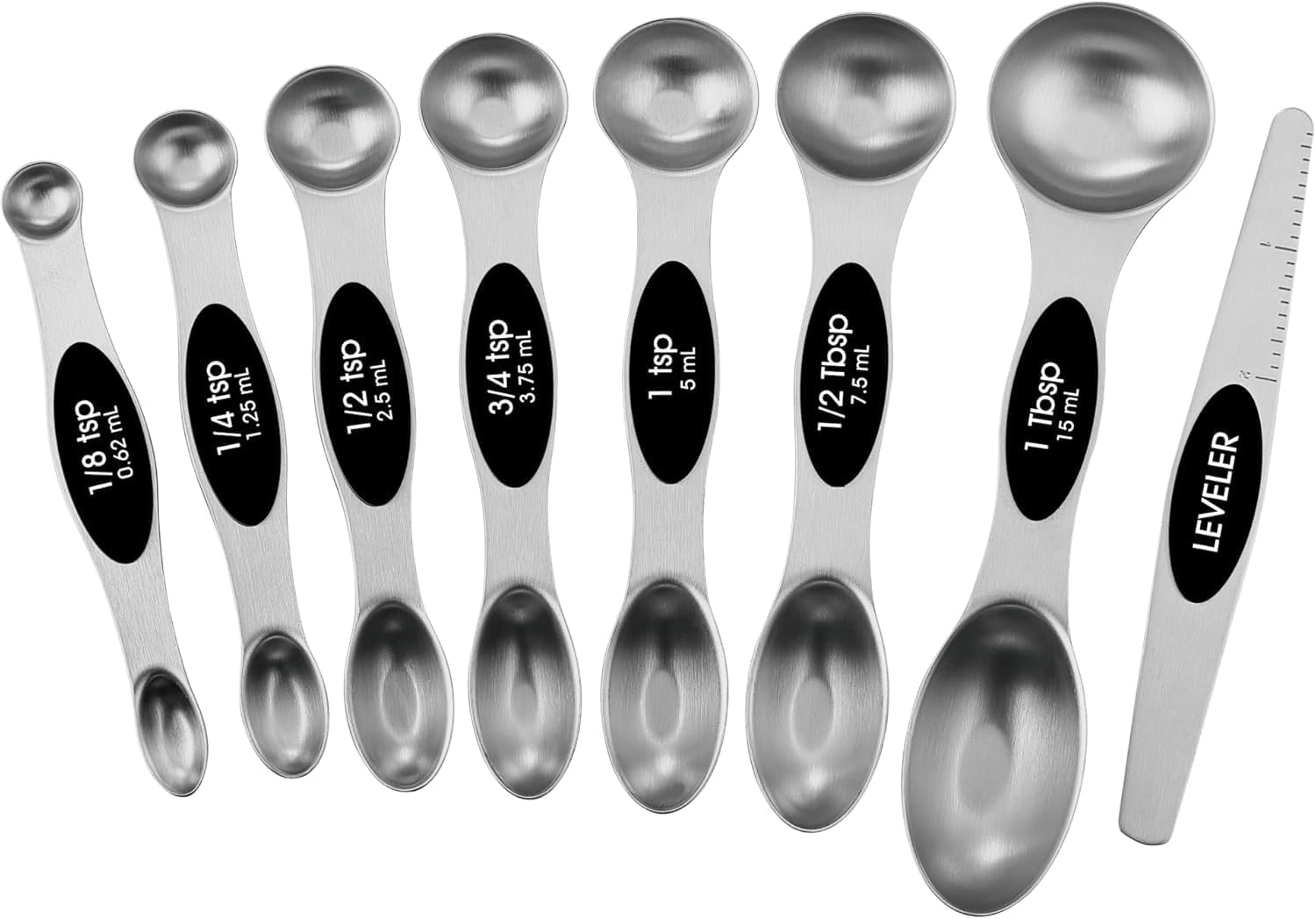 Pack of 8 Stainless Steel Magnetic Only $4.99 (Reg. $8.99) at Amazon