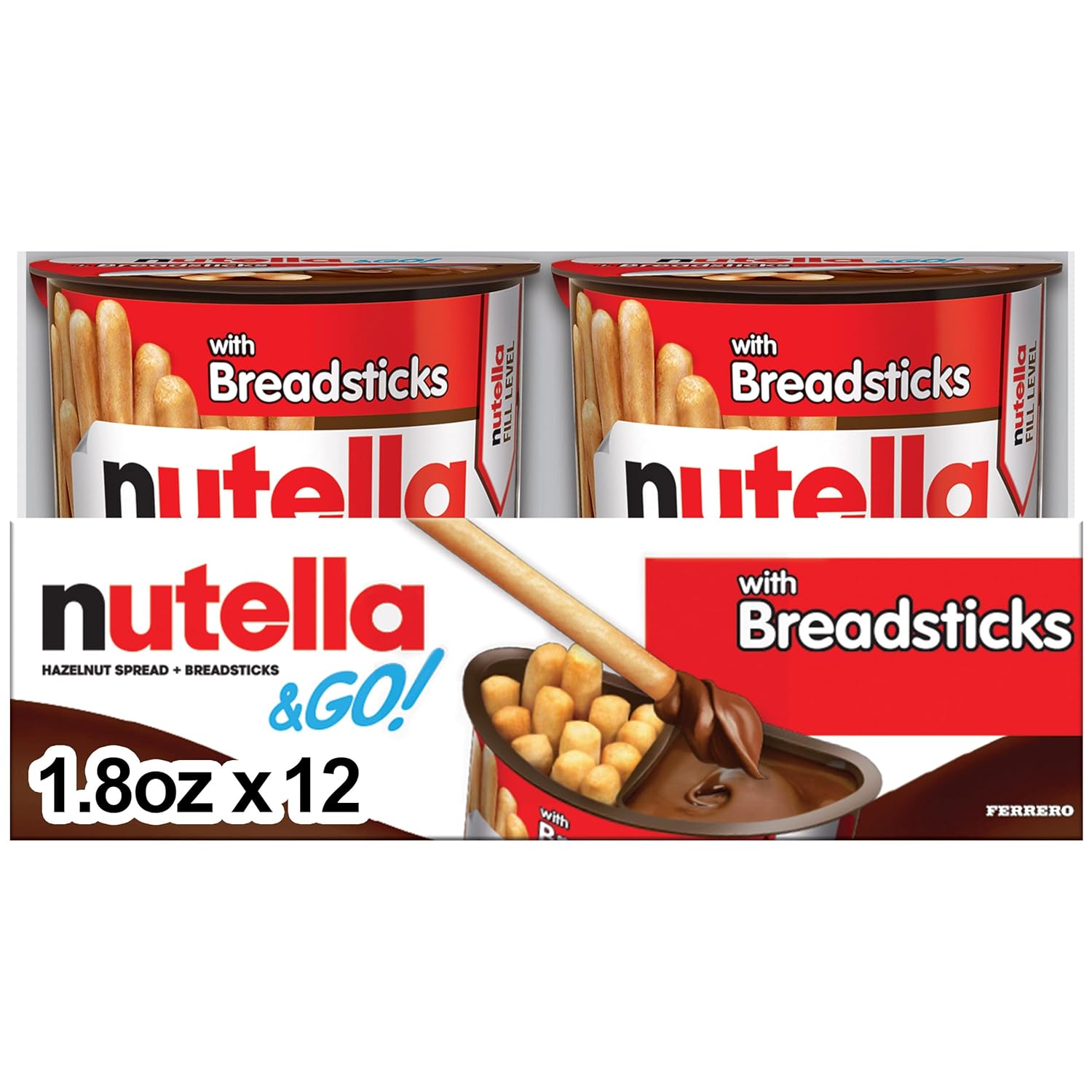 Nutella & GO! 12-Pack Only $14.92 (Reg. $16.59) at Amazon