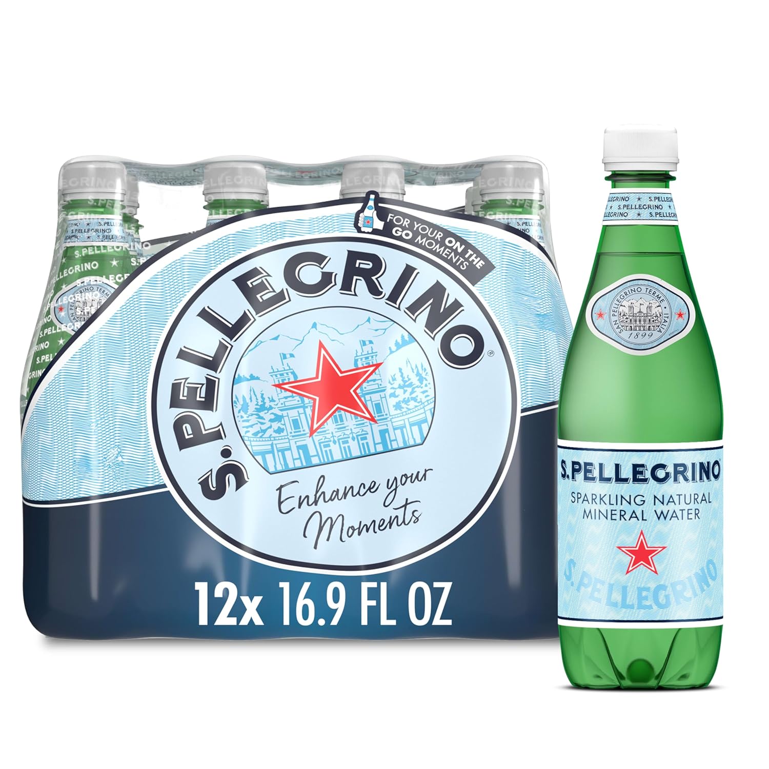 Pellegrino Sparkling Water 12-Pack Just $13.96 at Amazon