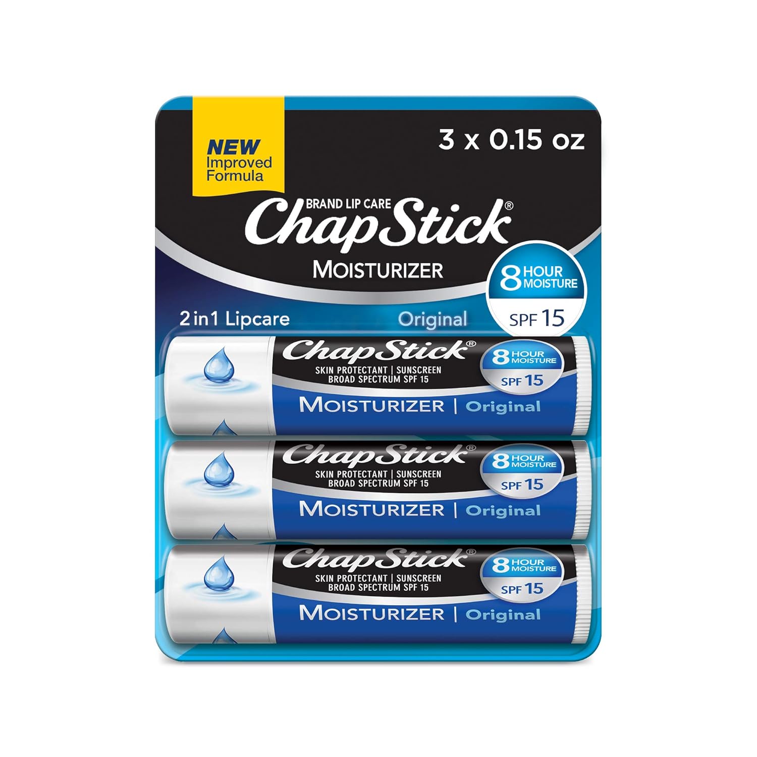 ChapStick Lip Balm 3-Pack Only $3.88 (Reg. $4.75) at Amazon
