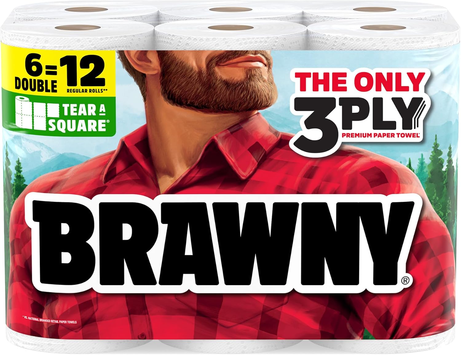 $8.99 Brawny Tear A Square 3 Ply Only $10.58 (Reg. $10.58) at Amazon