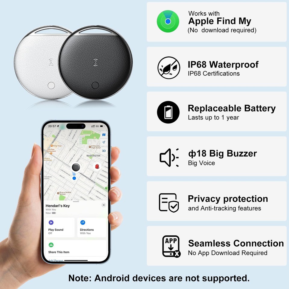 Apple AirTag 5-Pack for $99.98 at eBay