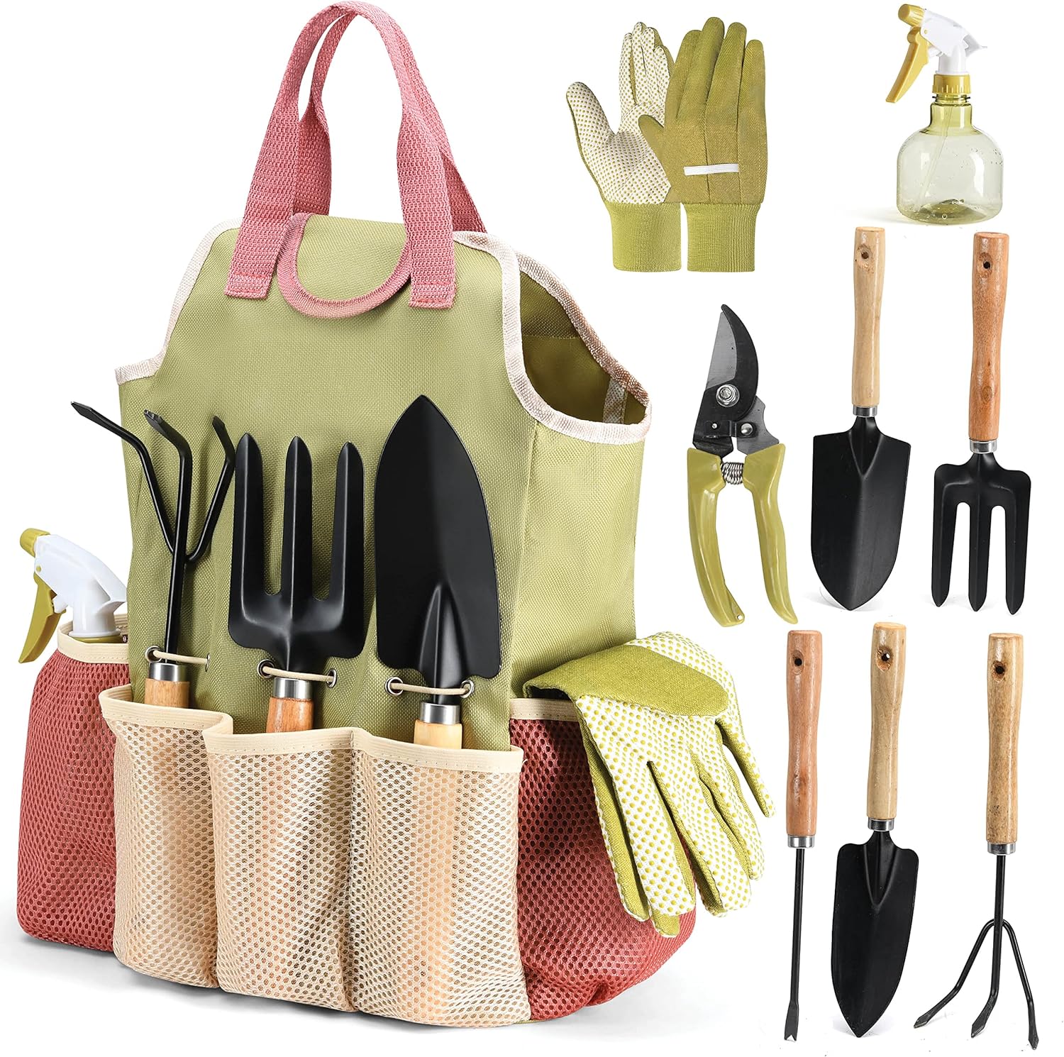 Heavy Duty Gardening Tool Set with Tote Bag Only deal at Amazon