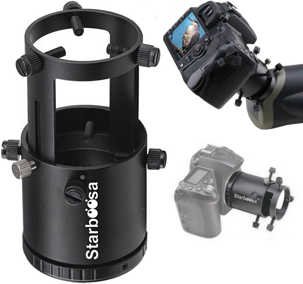 Starboosa Camera Adapter Mount for Nikon SLR with T-Ring Included on Amazon