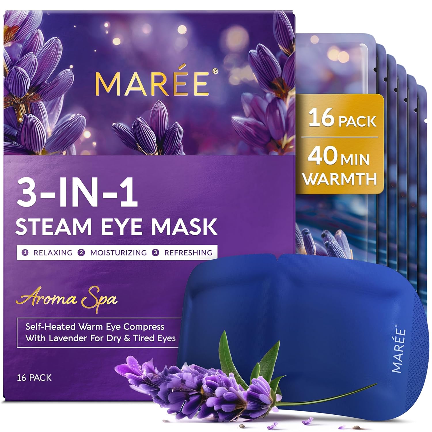 MAREE Heated Eye Masks for Dry Eyes JUST deal at Amazon