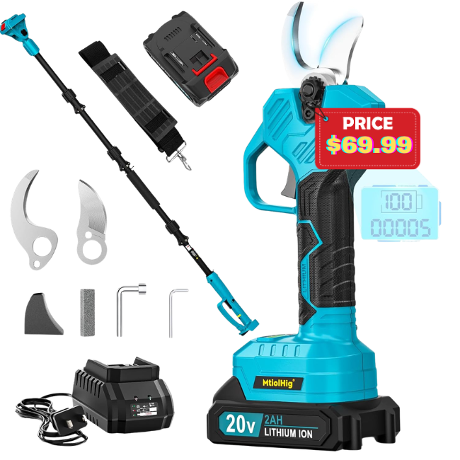 Electric Cordless Pole Pruner Deal: Save 50%