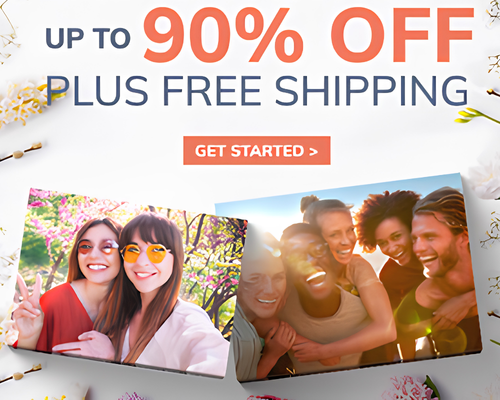 90% Off Canvas Art and 30% Off Frames with Free Shipping