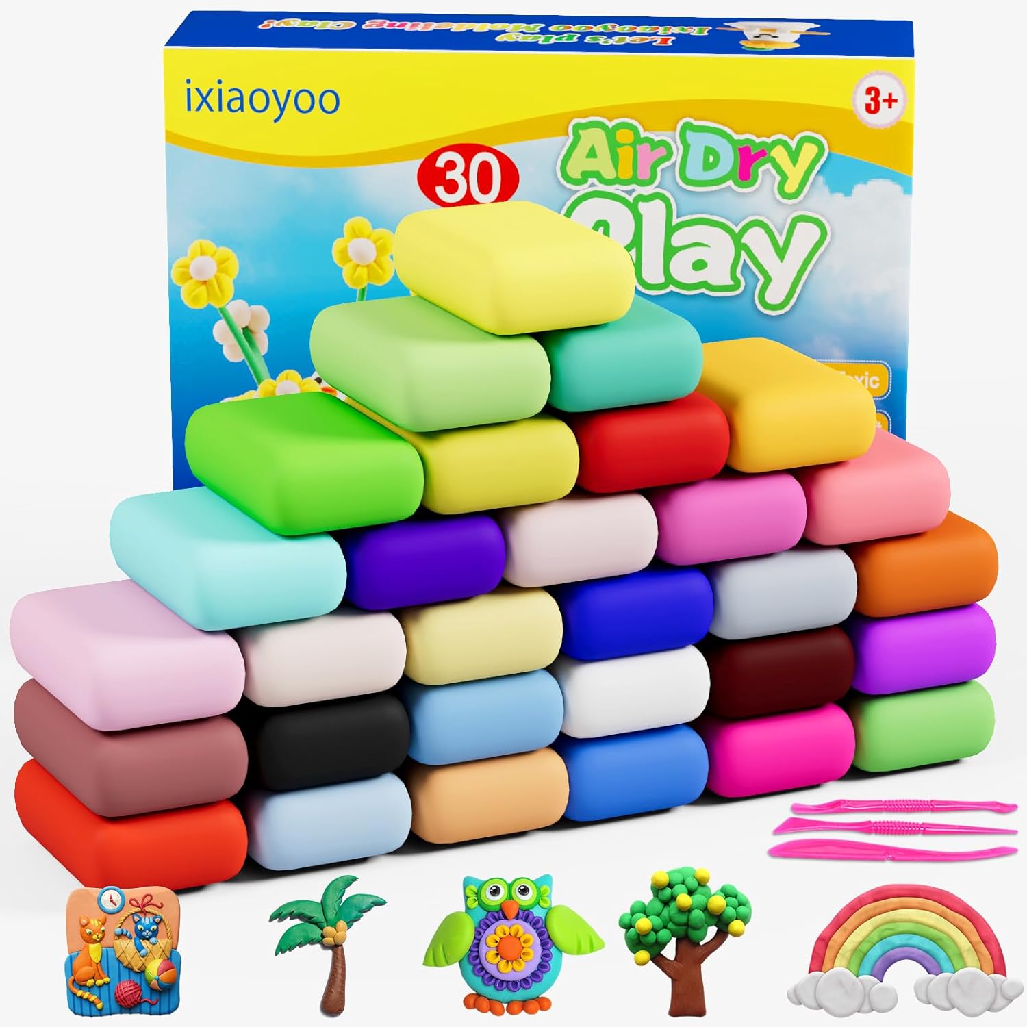Air Dry Modeling Clay 30-Pack Only $9.98 (Reg. $15) at Amazon