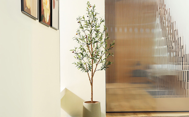 Artificial 6-Foot Olive Tree Deal at Walmart: Save $15