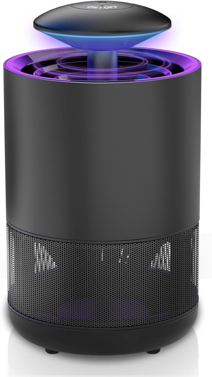 CXRUY Indoor Insect Trap on Amazon - UV light bug catcher for mosquitoes, fruit flies, gnats