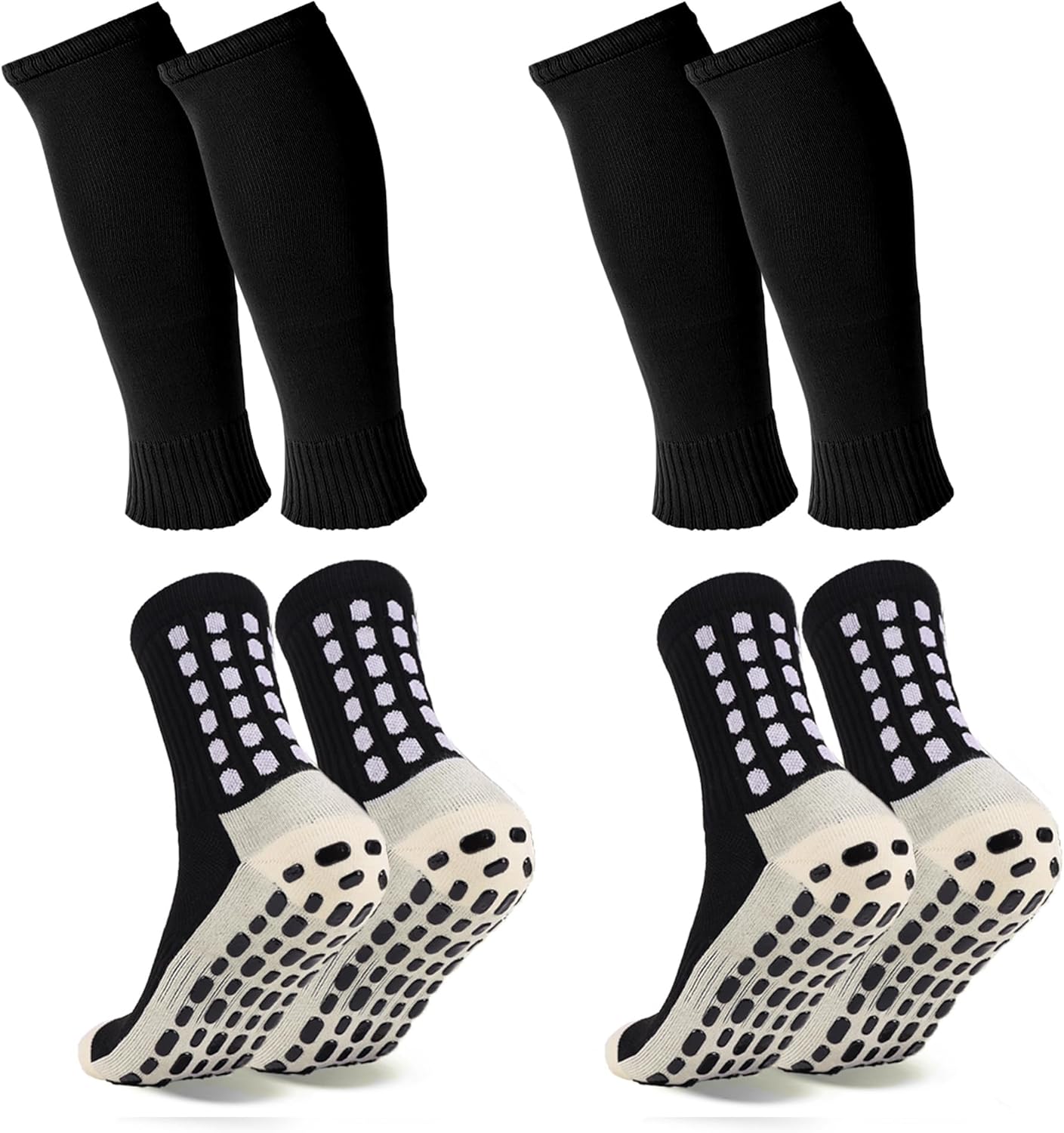 Barrlves Soccer Socks and Shin Guard Sleeves on Amazon