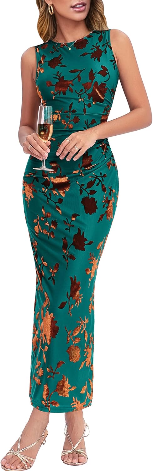 Esooland Women's Summer Spring Cocktail Formal Wedding Guest deal at Amazon