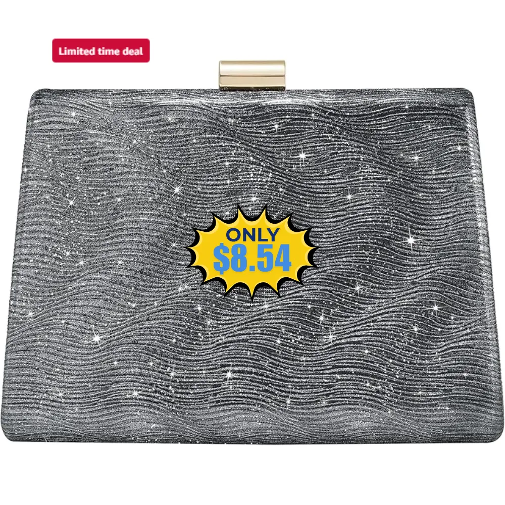 CHUNLI Sparkly Evening Bag Deal: Save 76%