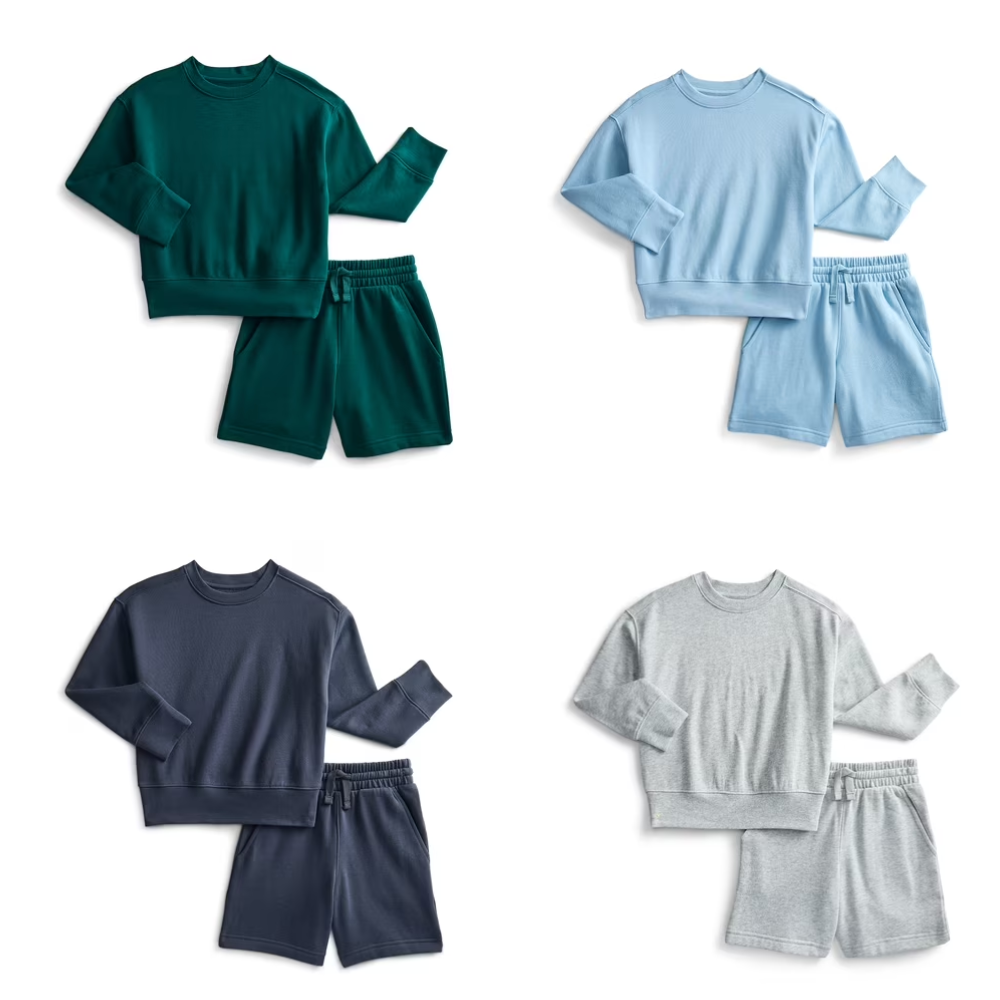 Boys Fleece Sweatshirt and Shorts Set for ONLY $14.98 at Walmart