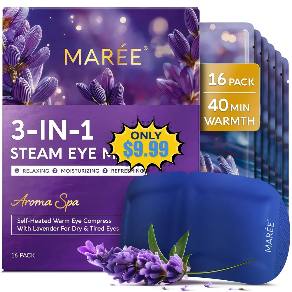 MAREE Heated Eye Masks Deal: Save 60%
