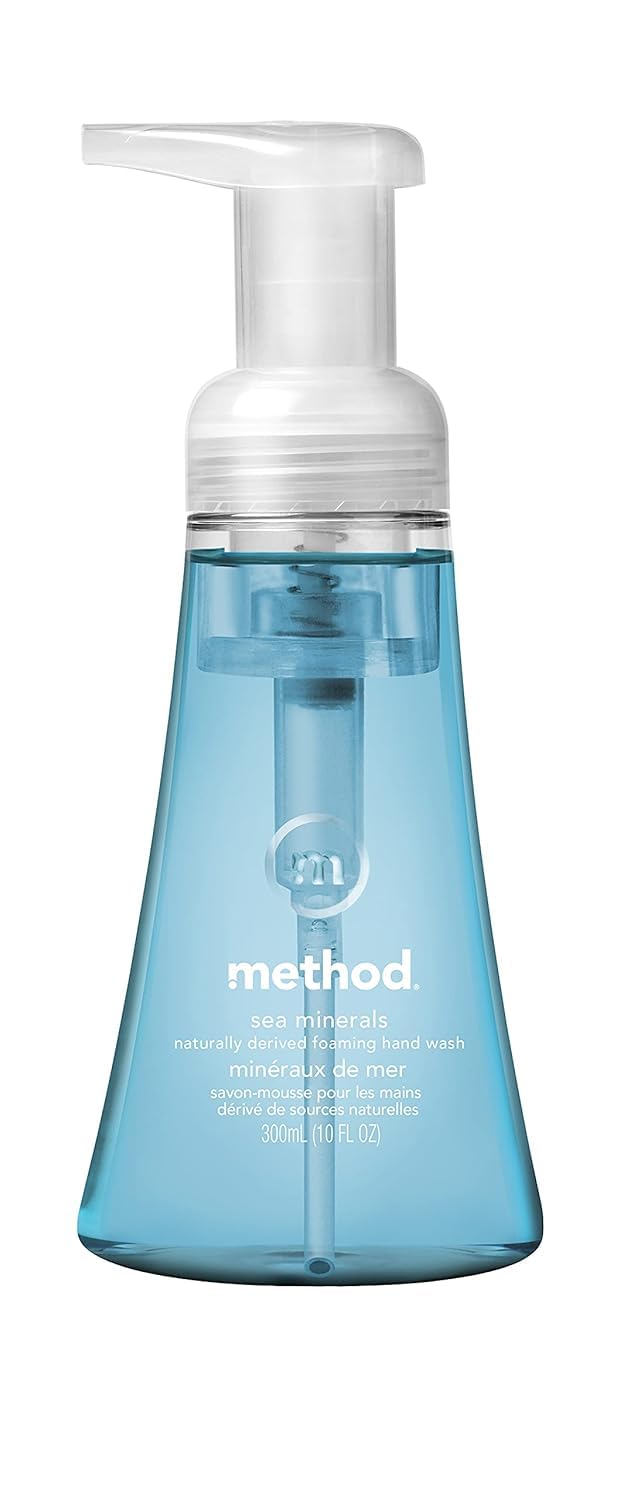 Method Foaming Hand Soaps bottles displayed on Amazon website with sale price $3.98